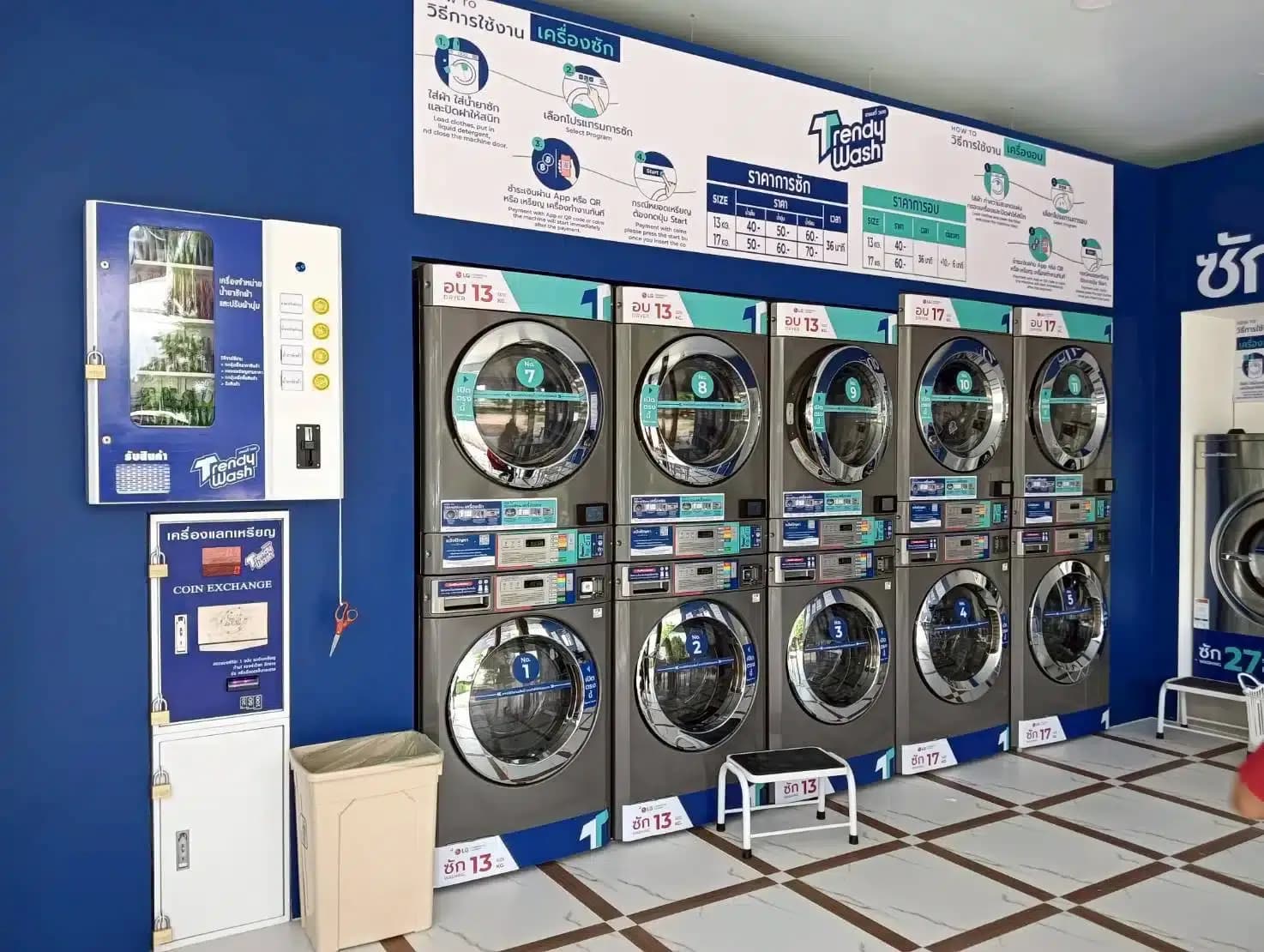 เสนอพื้นที่ให้ Trendy Wash