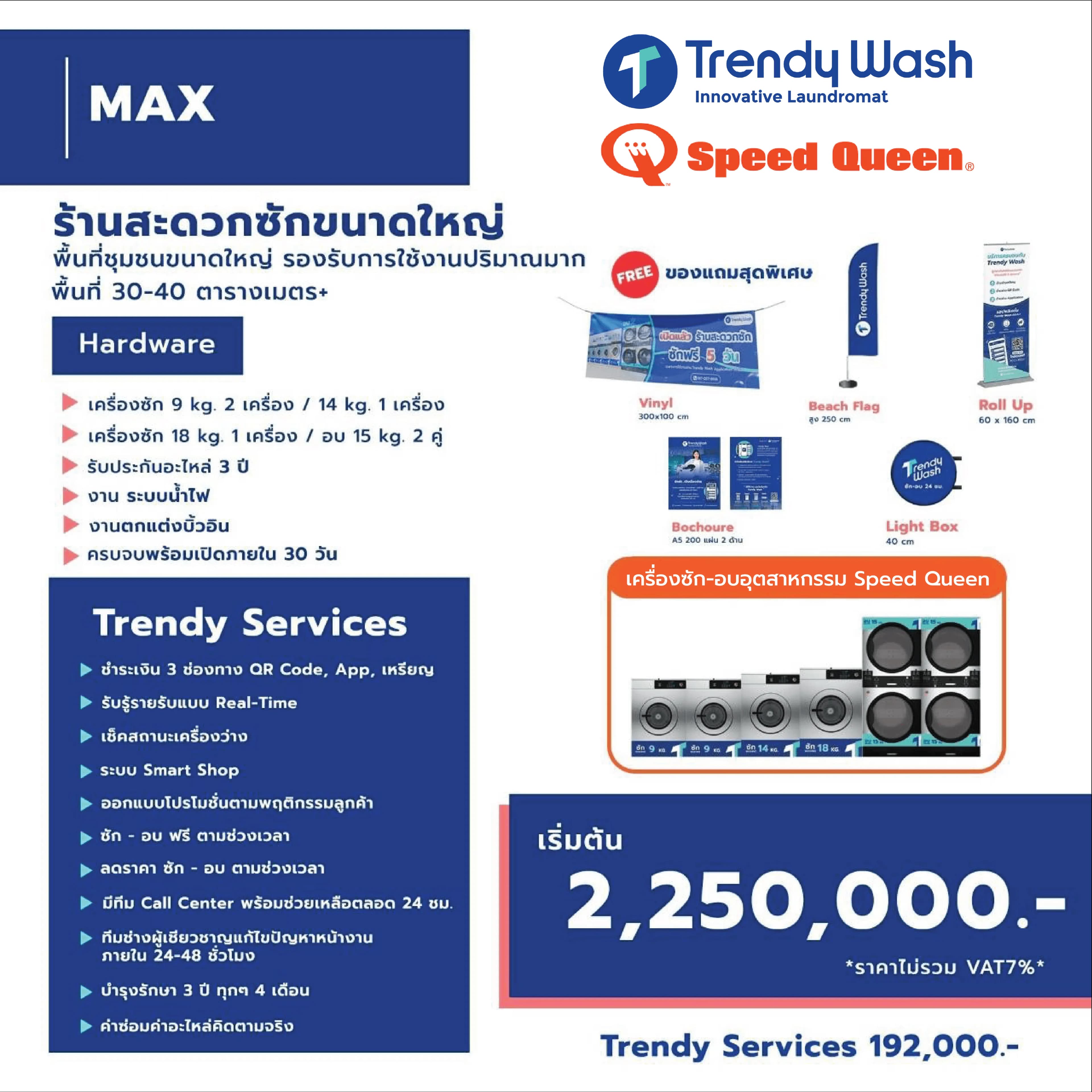 รายละเอียดแพ็กเกจ MAX